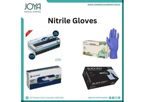 Get Premium Nitrile Gloves Online - Joya Medical Supplies