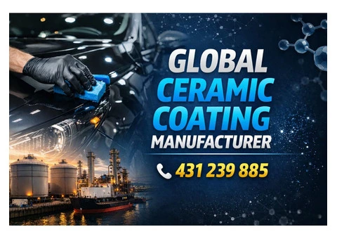 Global Ceramic Coating Manufacturer for Automotive & Industrial Needs