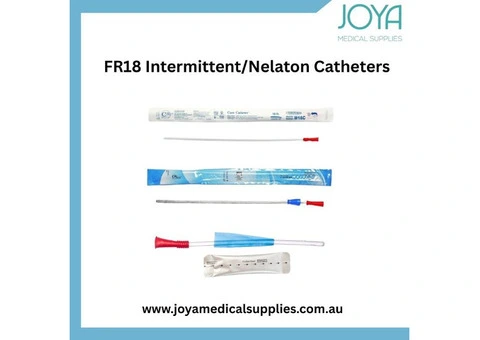 Buy FR18 Intermittent/Nelaton Catheters - Joya Medical Supplies | Australia