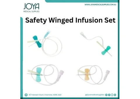 Safety Winged Infusion Set - Joya Medical Supplies | Australia