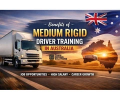 Benefits of Medium Rigid Driver Training in Australia