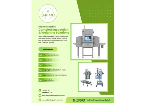 Label verification system Melbourne - Radiant Inspection