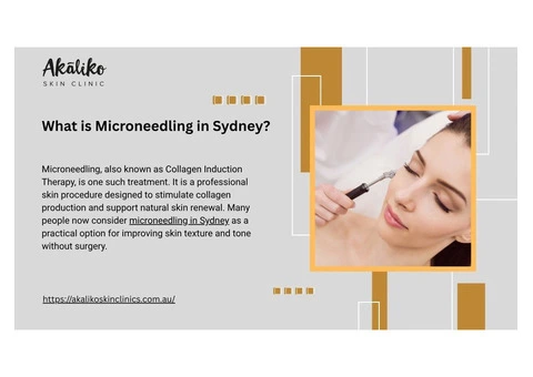 What is Microneedling in Sydney?