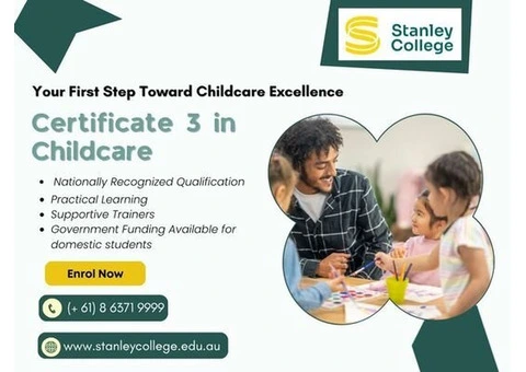 Early Childhood Education and Care Certificate III with Practical Training