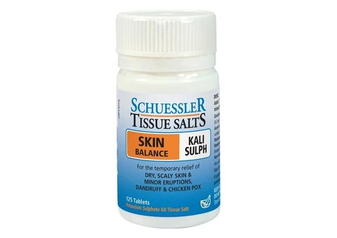Clearer Skin & Gentle Detox with Kali Sulph Tablets