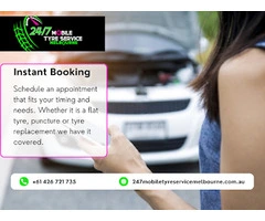 24/7 Mobile Tyre Service Melbourne | On-Demand Tyre Help Anytime