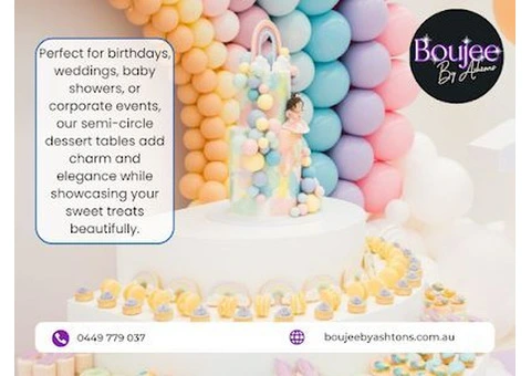 Boujee By Ashtons – Premium Jumping Castle & Party Hire in Melbourne