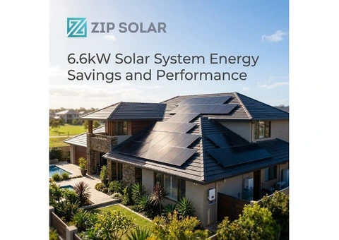 6.6kW Solar System Energy Savings and Performance