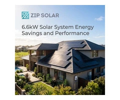 6.6kW Solar System Energy Savings and Performance