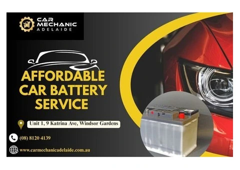 Car Battery Service Near You – Fast & Reliable