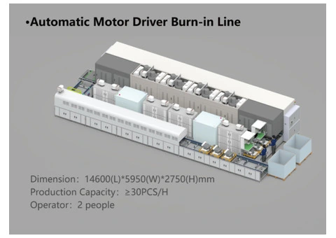 Automatic Motor Driver Burn-in Line
