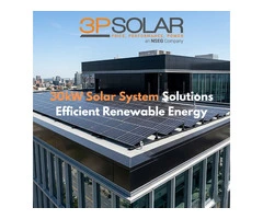 30kW Solar System Solutions Efficient Renewable Energy