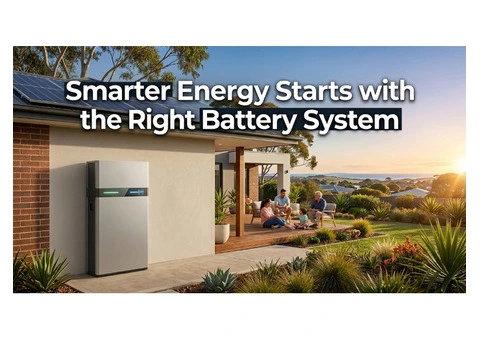 Smarter Energy Starts with the Right Battery System
