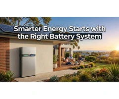 Smarter Energy Starts with the Right Battery System