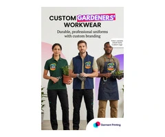 Custom Gardeners Workwear That Builds Your Brand
