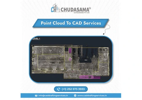 Outsource Point Cloud to CAD Conversion Services at Just $12/HR