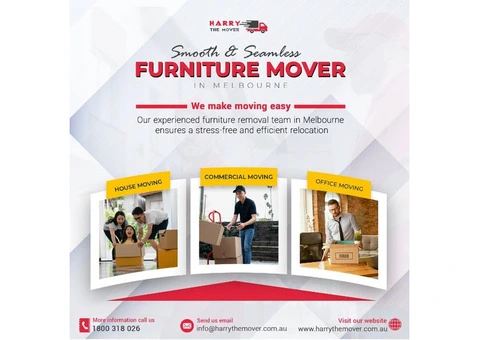 Furniture Removal Melbourne with Packing Unpacking and Assembly Service