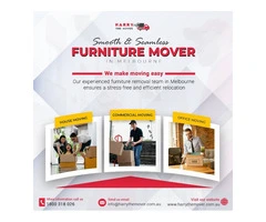 Furniture Removal Melbourne with Packing Unpacking and Assembly Service