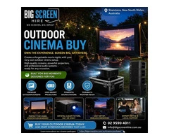 Create Memorable Movie Nights at Home with Outdoor Cinema Buy