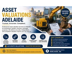 Asset Valuations Adelaide – Certified Experts