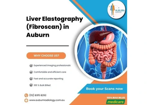 Liver Elastography (Fibroscan) at Auburn Radiology. (02) 8315 8292