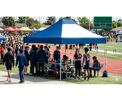 A Custom Pop-Up Canopy Relied on By Schools and Sports Clubs