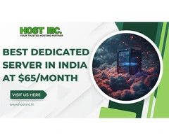 Best Dedicated Server in India at $65/Month