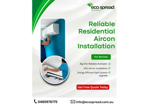 Professional Residential Cooling System Installation – Ecospread