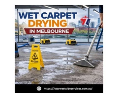 Wet Carpet Drying in Melbourne | Emergency Carpet Drying Service