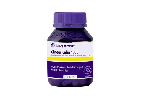 Natural Digestive Support with Ginger Calm 1000