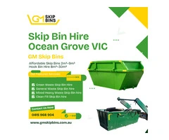 Affordable Skip Bin Hire Ocean Grove VIC | Fast Delivery & Pickup