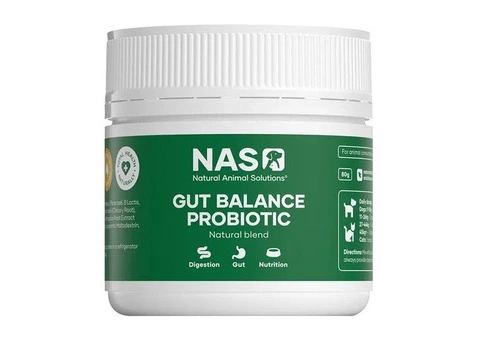 NAS Gut Balance Probiotic Supplement for Dogs and Cats