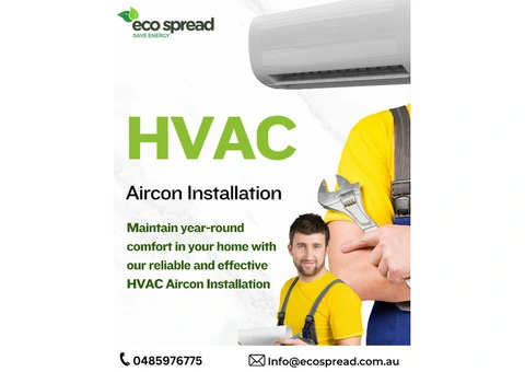 HVAC Aircon Installation – Stay Comfortable All Year!