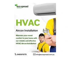 HVAC Aircon Installation – Stay Comfortable All Year!