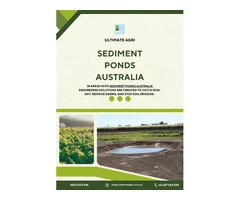 Sediment ponds Australia