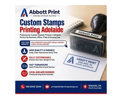 Custom Stamps Printing Adelaide For Reliable Daily Business Use