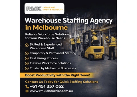 Warehouse Staffing Agency in Melbourne