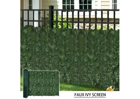 Dense Artificial Plant Hedge for Instant Green Privacy