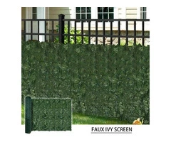 Dense Artificial Plant Hedge for Instant Green Privacy