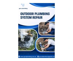 Outdoor Plumbing System Repair in Port Hedland