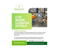 X-Ray machine calibration Australia | Radiant Inspection