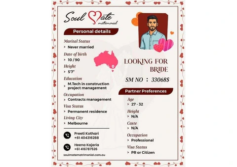 Hindu Grooms in Australia – Discover Compatible and Verified Matches