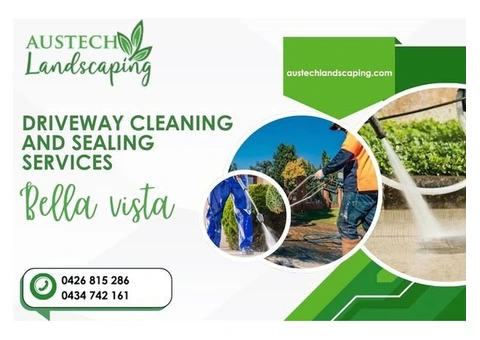 Concrete Driveway Cleaning and Painting Bella Vista | Expert Team - 1/4