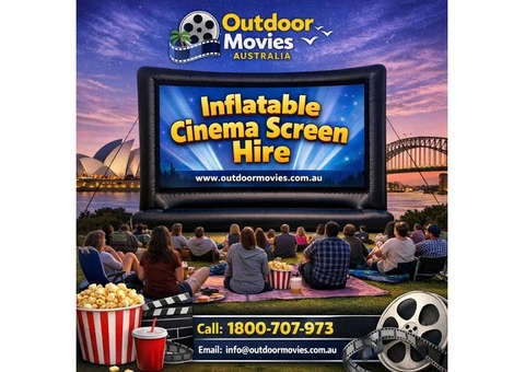 Inflatable Cinema Screen Hire – Create a Big-Screen Experience Anywhere