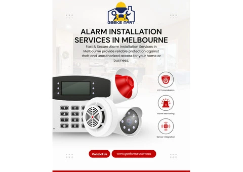Fast & Secure Alarm Installation Services in Melbourne