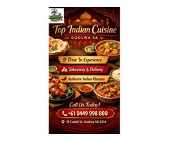 Indian Food Near Goolwa - Quick Takeaway & Delivery