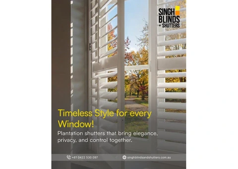Quality Exterior Plantation Shutters in Brisbane