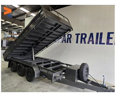 Hydraulic Tipper Trailers Built for Fast Unloading and Heavy Duty Work