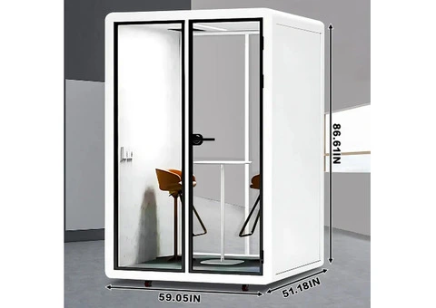Smart Multi-Scene Soundproof Booth with Ventilation System Studio Pod