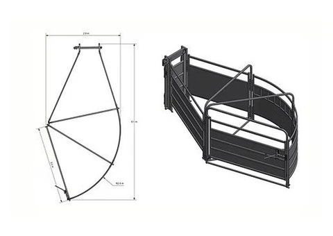 Safe-T-Force Cattle Forcing Yard | RPM Livestock Equipment